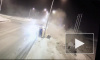 Камера видео наблюдение сняла момент ДТП в Новокузнецке