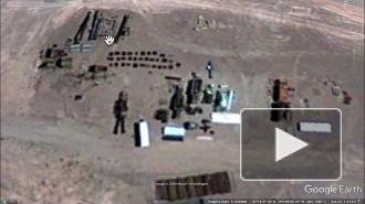 На картах Google нашли "гигантских роботов" на засекреченной военной базе