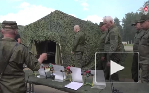 Белоусову показали подготовку танкистов в Ленинградском военном округе