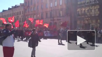 На Дворцовой площади в Петербурге задержали 20 человек