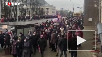 Акция протеста пенсионеров проходит в Минске