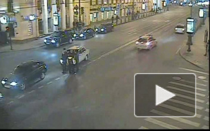 Попал под раздачу. ДТП на Невском