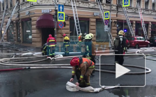 Пострадавший при пожаре в Bosco на Петроградской выписан из больницы