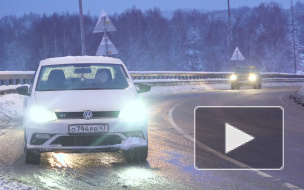 Видео: мост Дружбы под Выборгом наполовину закрылся на ремонт