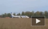 В сети появилось видео самолета, севшего в поле в Новосибирской области
