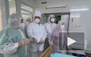 Лукашенко посетил реанимацию для больных COVID-19