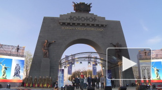 В Красном Селе состоялось торжественное открытие Триумфальной Арки Победы
