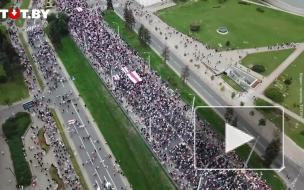 В Минске началась многотысячная акция протеста 