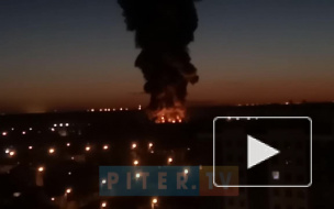 пожар на складах