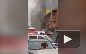 Около "Ленты" на "Балтийской" произошло задымление 