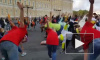 На Дворцовой площади проходит спортивный праздник "Питерский заряд"