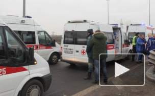 Жертвами ДТП на КАД в Петербурге стали девять человек
