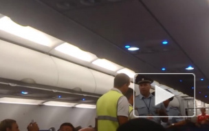 Агрессивная пассажирка обругала бортпроводников в Пулково