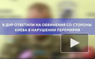 В ДНР ответили на обвинения со стороны Киева в нарушении перемирия