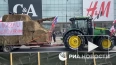 В центре Варшавы протестующие фермеры парализовали ...