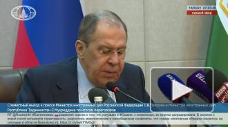 Лавров: Россия хочет как можно скорее полностью возобновить авиасообщение с Таджикистаном