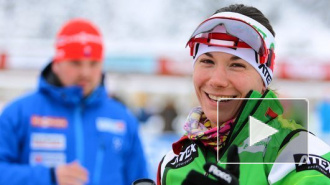 Петербурженка завоевала в пасьюте серебро для Белоруссии на Кубке мира по биатлону