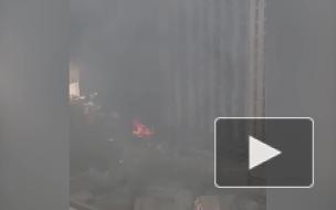 На юго-востоке Москвы произошёл пожар в новостройке