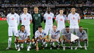 Сборная Англии определилась с футболистами на Евро-2012