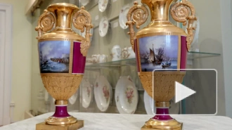 Две подносны́е вазы пополнили фонд Музея-заповедника "Павловск"