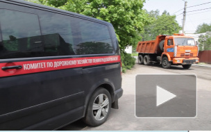 Видео: в Выборге стартовал ремонт дорог