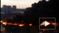 Во время крупного пожара в автосалоне в Кемерово пострад...