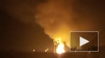 Появилось видео мощного пожара в Казани: при тушении ...