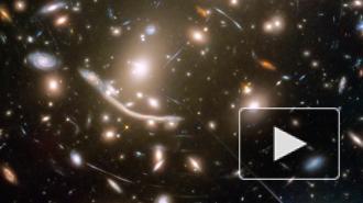"Хаббл" разглядел следы существования множества мелких скоплений темной материи