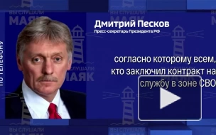 Песков: указ о выплате контрактникам подписан в рамках поддержки участников СВО