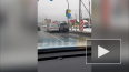 Две иномарки столкнулись возле ж/д переезда в Парголово