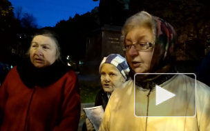 На акцию против "Матильды" собралось больше полиции, чем православных активистов