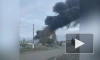 В Белгородской области полыхает лакокрасочный завод после обстрела ВСУ