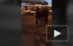 Видео: с места аварии на Савушкина пытался скрыться пожарный 