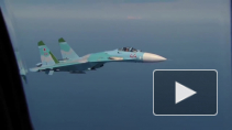 Видео "непрофессионального" перехвата самолета США российским Су-27
