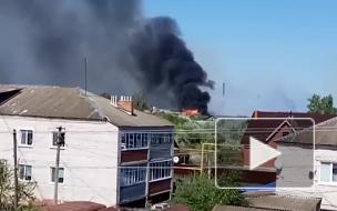 В Ульяновской области ликвидировали пожар на территории бывшего лесокомбината