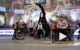 В Петербурге соревнуются баскетболисты на колясках со всей России