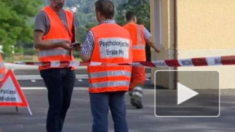 Появилось видео из поезда в Швейцарии, где неизвестный пытался заживо сжечь пассажиров