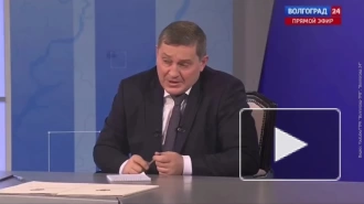 Волгоградский губернатор выругался матом в прямом эфире на ТВ
