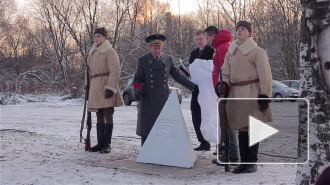 В Полежаевском парке открыли памятник Неизвестному солдату