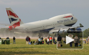 Boeing-747 врезался в аэропорт Йоханнесбурга, разрушив здание