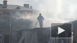 В результате пожара в ресторане Петропавловская крепость не пострадала