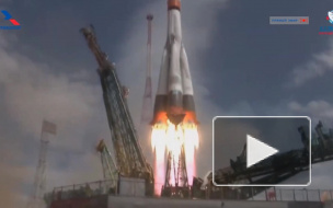 Ракета "Союз-2.1а" с пилотируемым кораблем "Союз МС-16" стартовала с космодрома "Байконур"
