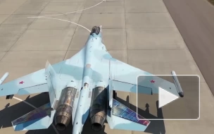 Минобороны показало видео ударов Су-35С по военной инфраструктуре ВСУ