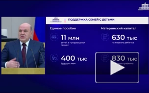 Мишустин: около 670 тысяч семей улучшили свои жилищные условия за счет материнского капитала