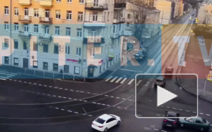 На перекрестке Расстанной и Лиговского столкнулись ВАЗ и "Митцубиси"