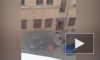 Видео: На улице Бакунина у иномарки вспыхнула дверь