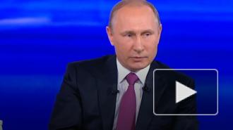 Путин рассказал о звонящих в Кремль внуках