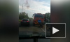 На Киевском шоссе водитель "Лифана" уснул за рулем и врезался в "КамАЗ"