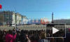 Появилось видео с парада Победы в Петербурге 