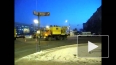 Видео с места обрыва проводов в Невском районе